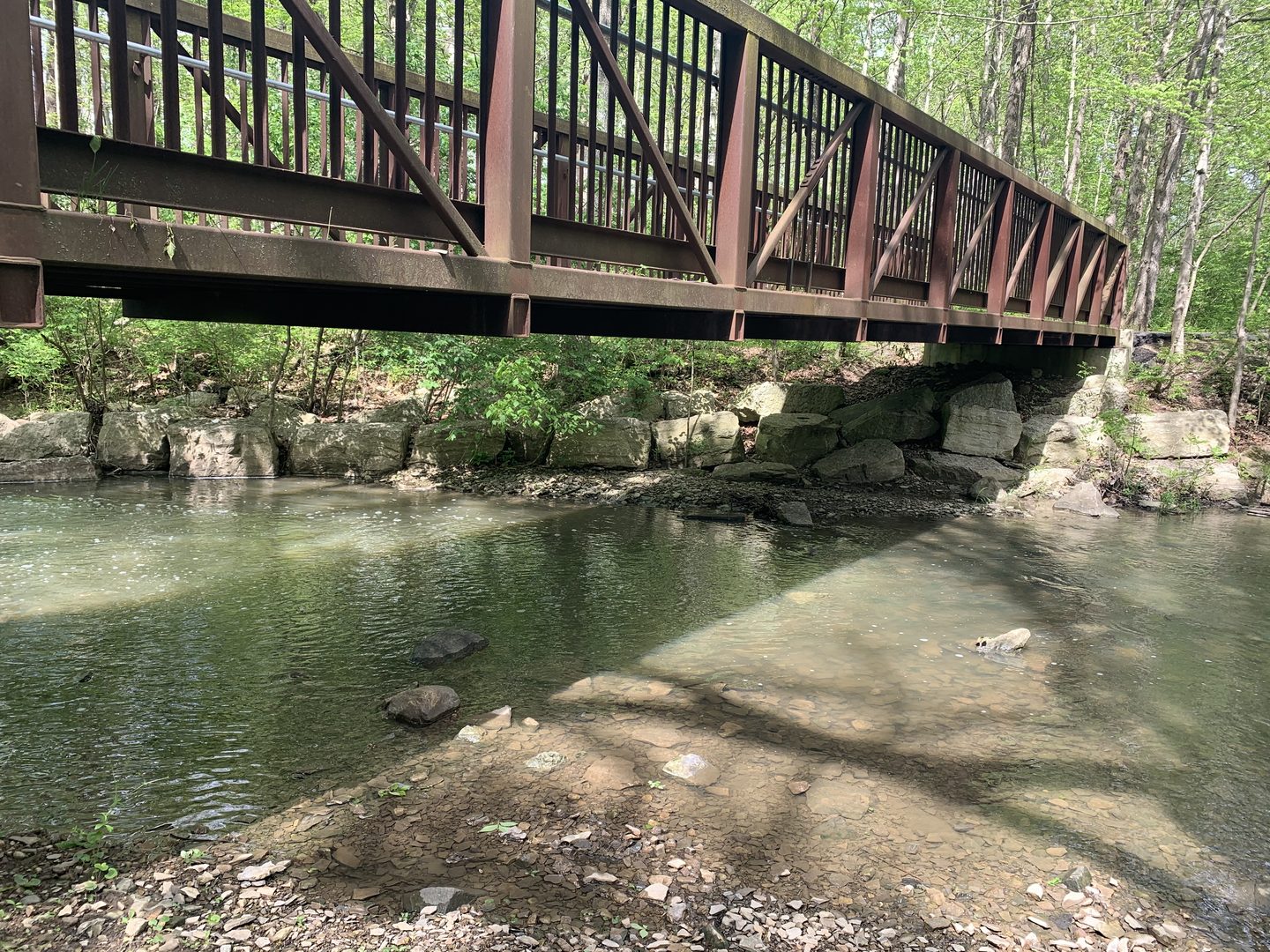 Bridge over Indian Run creek (alt)